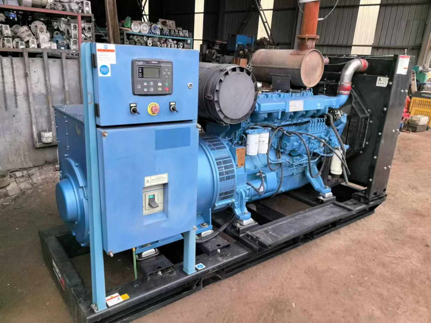 潜山500kW 柴油发电机组可带动设备功率的计算公式是什么？