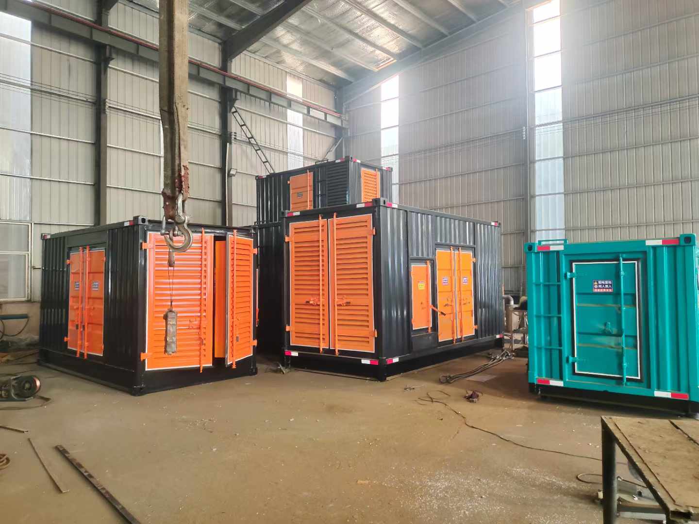 潜山500kw柴油发电机组可以带动多少功率设备？